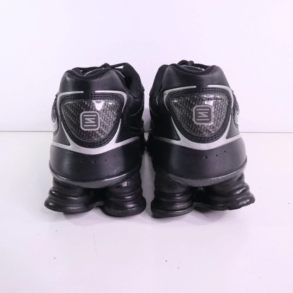 Nike Shox Turbo Black/Metallic Silver 331151-001 Mens Running Shoe Size 10